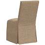 Tajana Linen Sandstone Fabric Slipcover Dining Chair