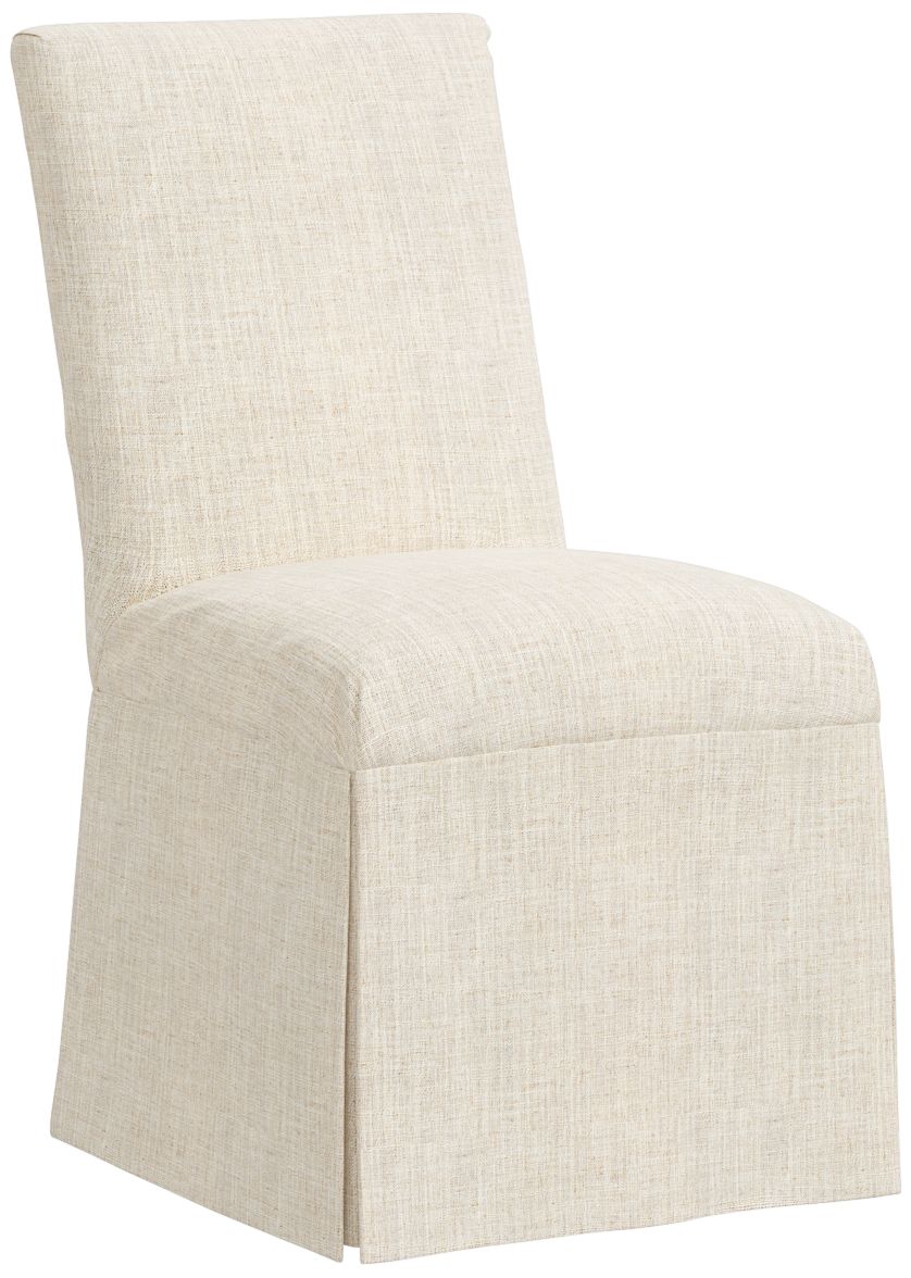 linen slipcover dining chair