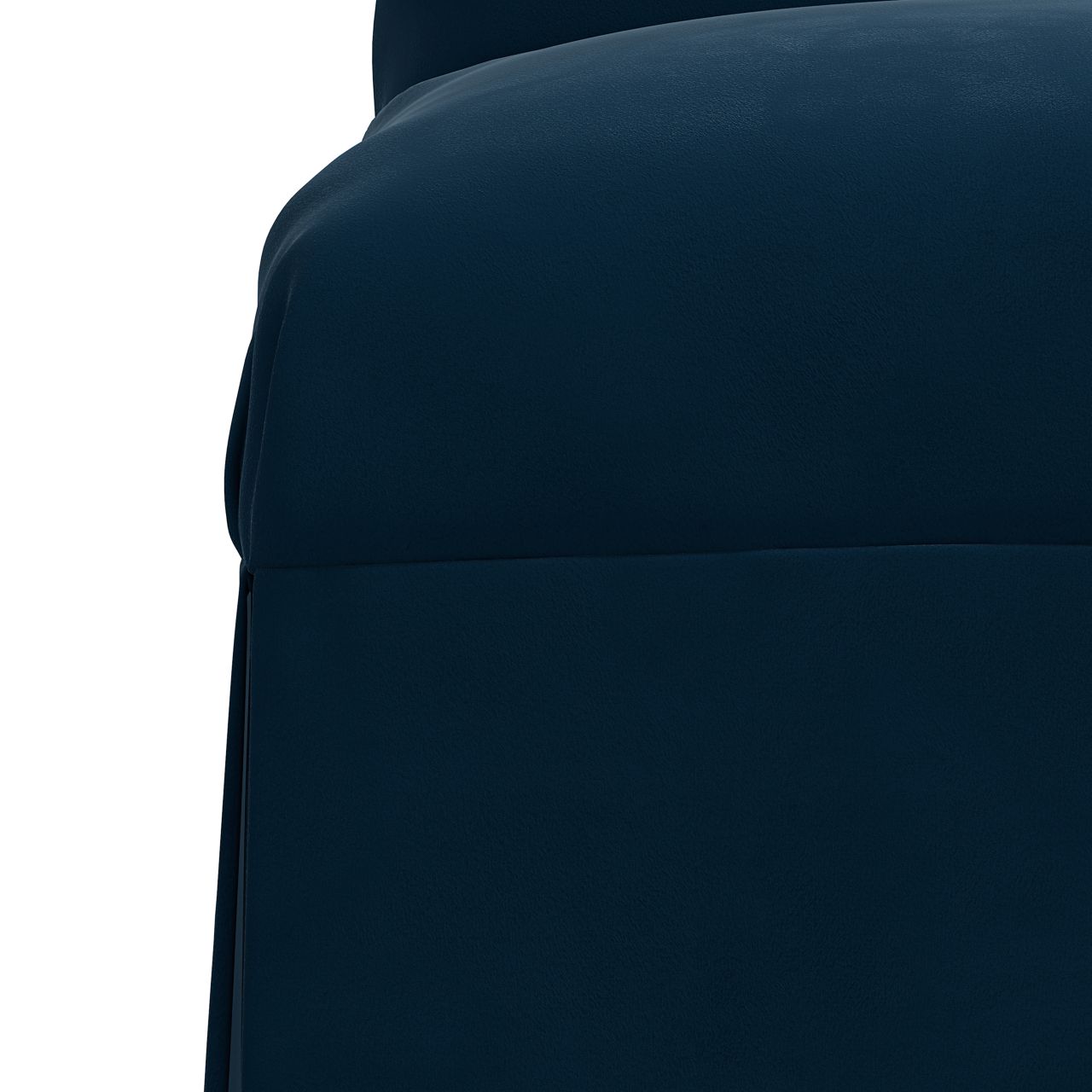 Image 2 Tajana Velvet Ink Fabric Slipcover Dining Chair - Made to Order more views