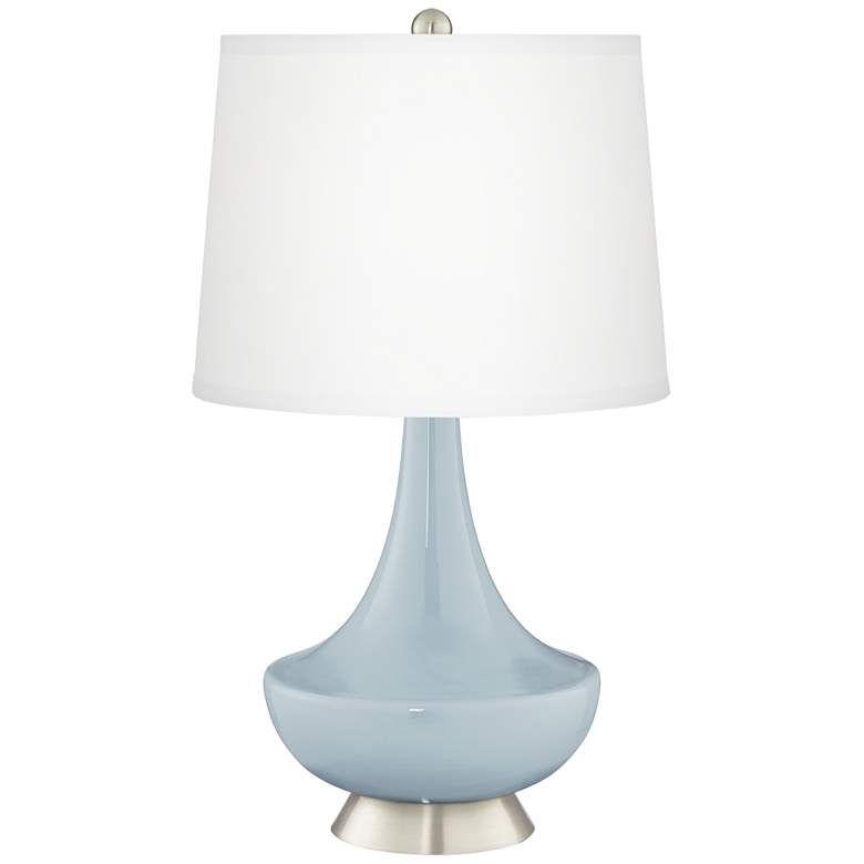 Image 2 Take Five Gillan Glass Table Lamp with Dimmer