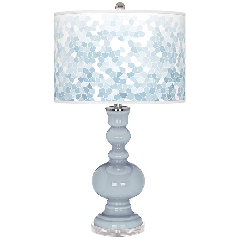 Take Five Mosaic Giclee Apothecary Table Lamp