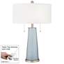 Take Five Peggy Glass Table Lamp With Dimmer