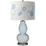 Take Five Rose Bouquet Double Gourd Table Lamp