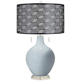 Image1 of Take Five Toby Table Lamp With Black Metal Shade