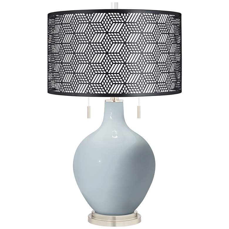 Image 1 Take Five Toby Table Lamp With Black Metal Shade