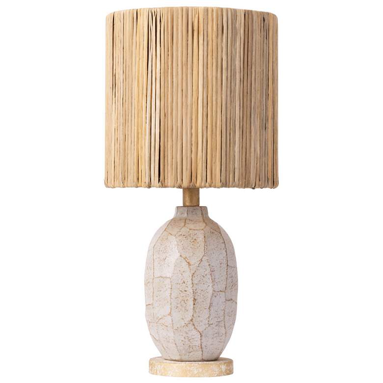 Image 1 Takko 1-Lt Ceramic Table Lamp - Apothecary Gold/Slate Brown