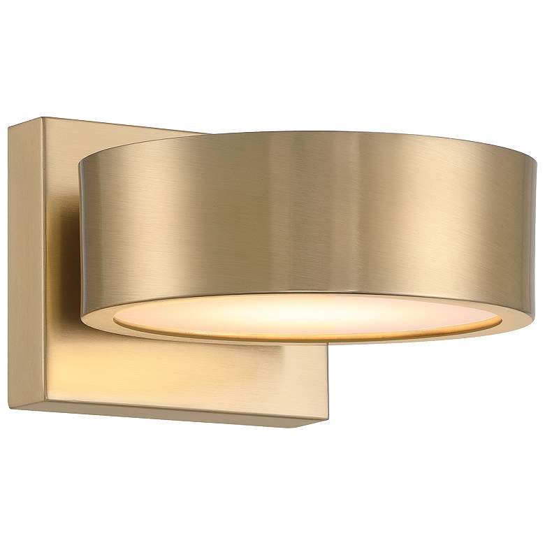 Image 1 Talamanca 1-Light LED Wall Sconce in Noble Brass by Breegan Jane