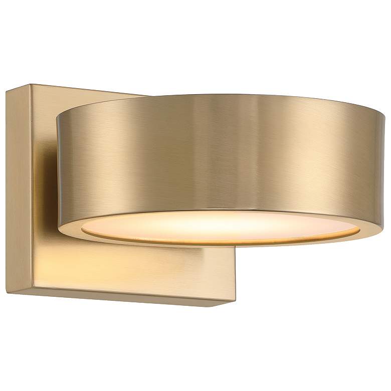 Image 1 Talamanca 1-Light LED Wall Sconce in Noble Brass by Breegan Jane