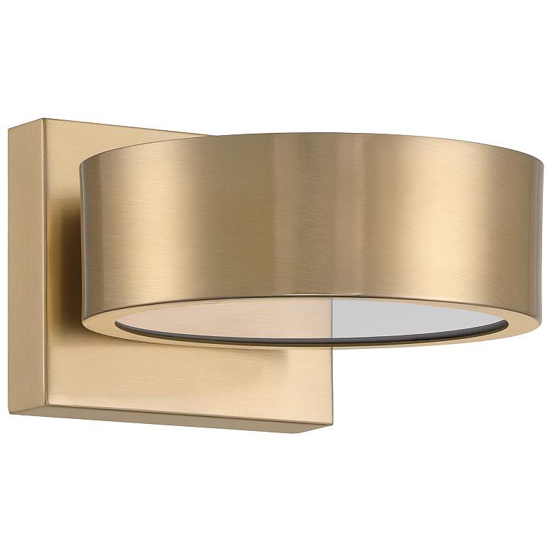 Image 2 Talamanca 1-Light LED Wall Sconce in Noble Brass by Breegan Jane more views