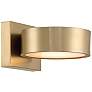 4_Talamanca 1-Light LED Wall Sconce in Noble Brass by Breegan Jane more views
