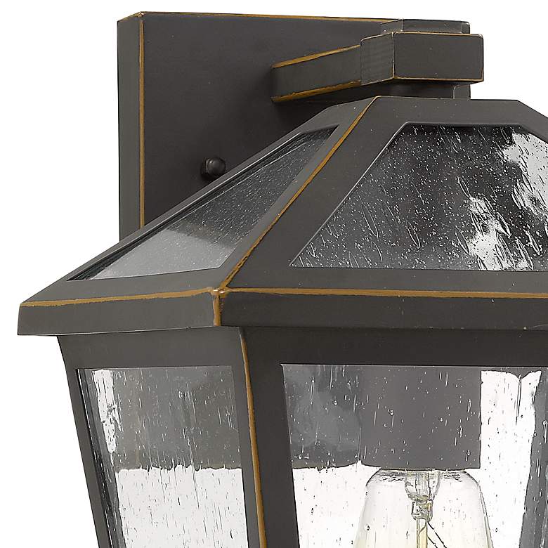 Image 2 Talbot 13 1/4" High Oil-Rubbed Bronze Outdoor Wall Light more views