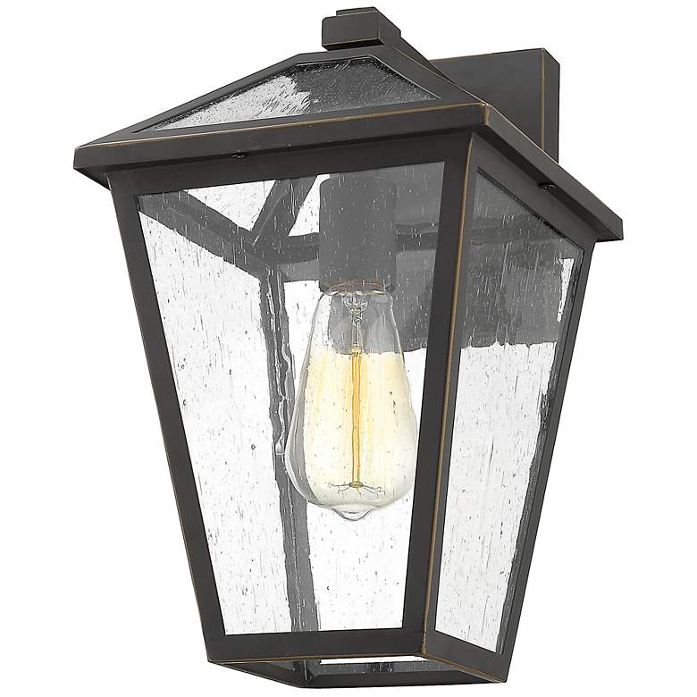 Image 5 Talbot 13 1/4" High Oil-Rubbed Bronze Outdoor Wall Light more views