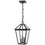 3_Talbot 18" High Midnight Black 3-Light Outdoor Hanging Light