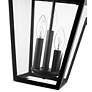Talbot 18" High Midnight Black 3-Light Outdoor Hanging Light in scene