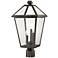 Talbot 20" High Oil-Rubbed Bronze 3-Light Outdoor Post Light