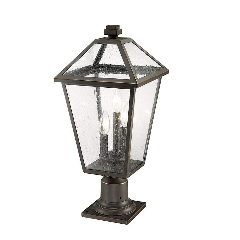 Image 6 Talbot 22" High Oil-Rubbed Bronze Outdoor Pier Light more views