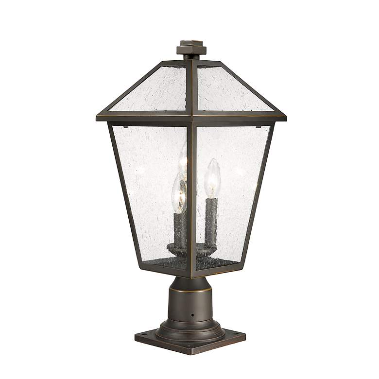 Image 7 Talbot 22" High Oil-Rubbed Bronze Outdoor Pier Light more views