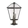 4_Talbot 25 3/4"H Oil-Rubbed Bronze Outdoor Pier Mount Light more views