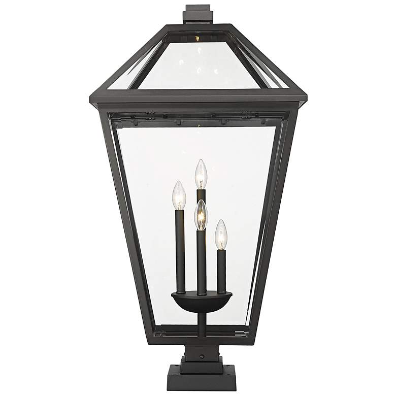Image 5 Talbot 36 3/4" High Black 4-Light Outdoor Pier Mount Light more views