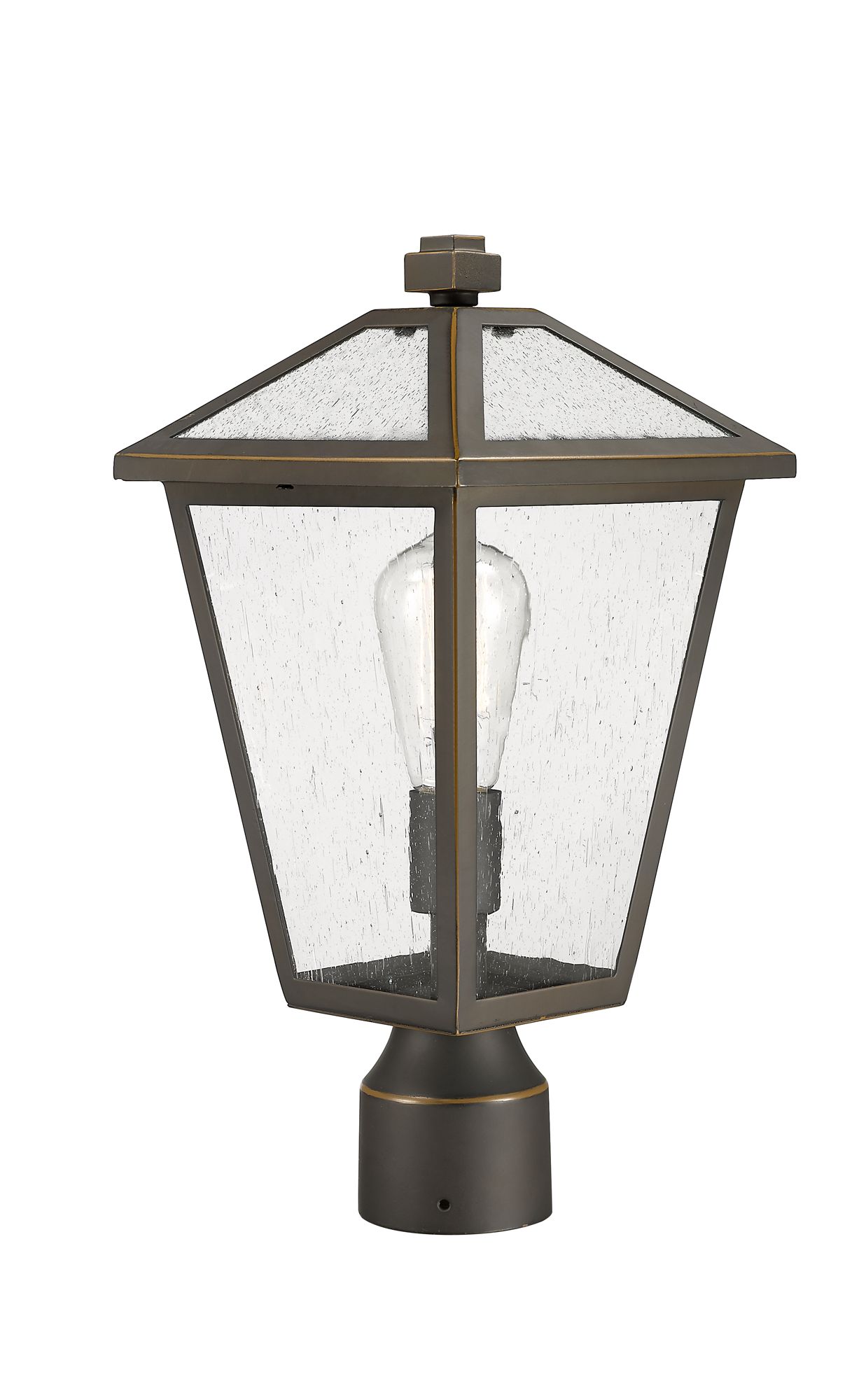 Thumbnail4 of Talbot by Z-Lite Oil Rubbed Bronze 16.5 inch 1 Light Post Mount Fixture more views