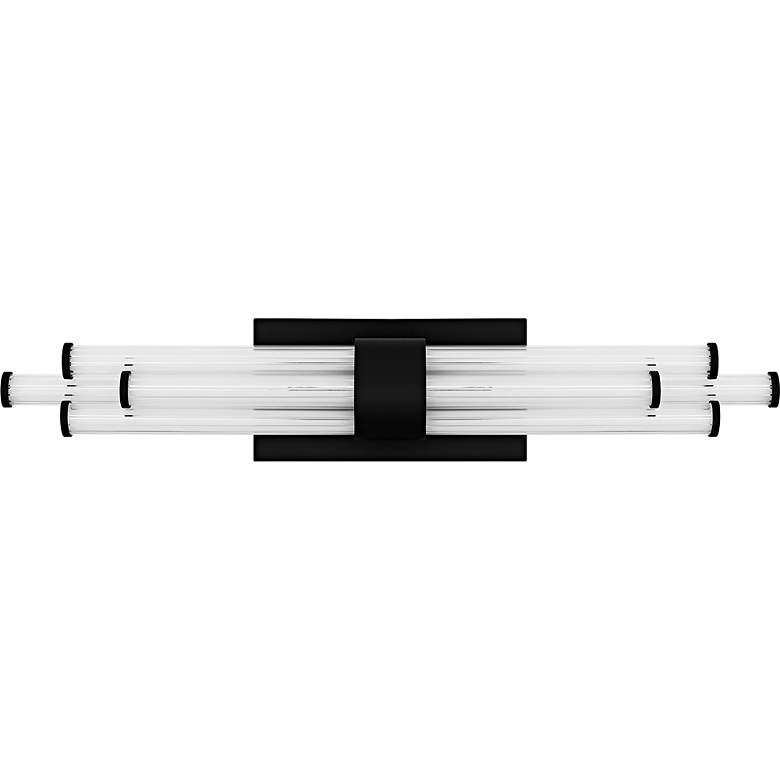 Image 2 Talbott Integrated LED Matte Black Bath Light with CCT Switch more views