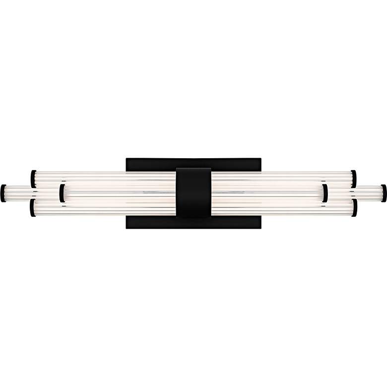 Image 5 Talbott Integrated LED Matte Black Bath Light with CCT Switch more views