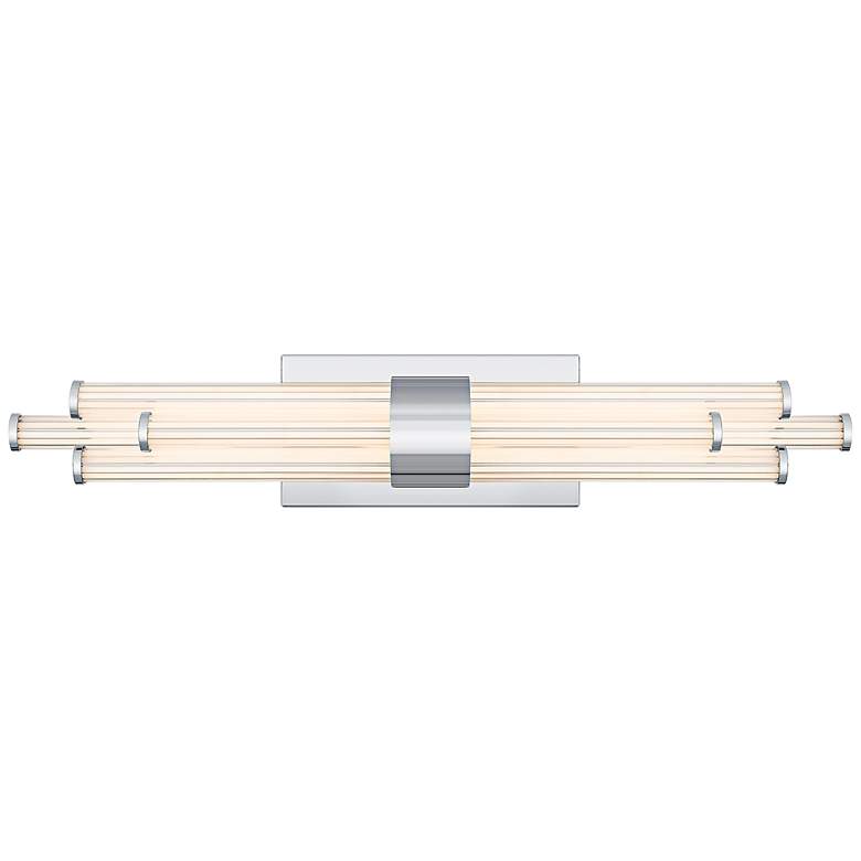 Image 1 Talbott Integrated LED Polished Chrome Bath Light with CCT Switch