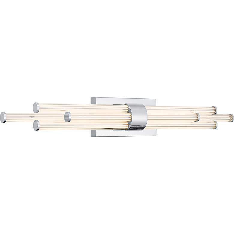 Image 3 Talbott Integrated LED Polished Chrome Bath Light with CCT Switch more views