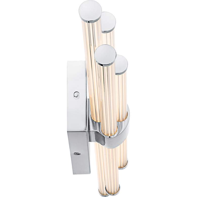 Image 4 Talbott Integrated LED Polished Chrome Bath Light with CCT Switch more views