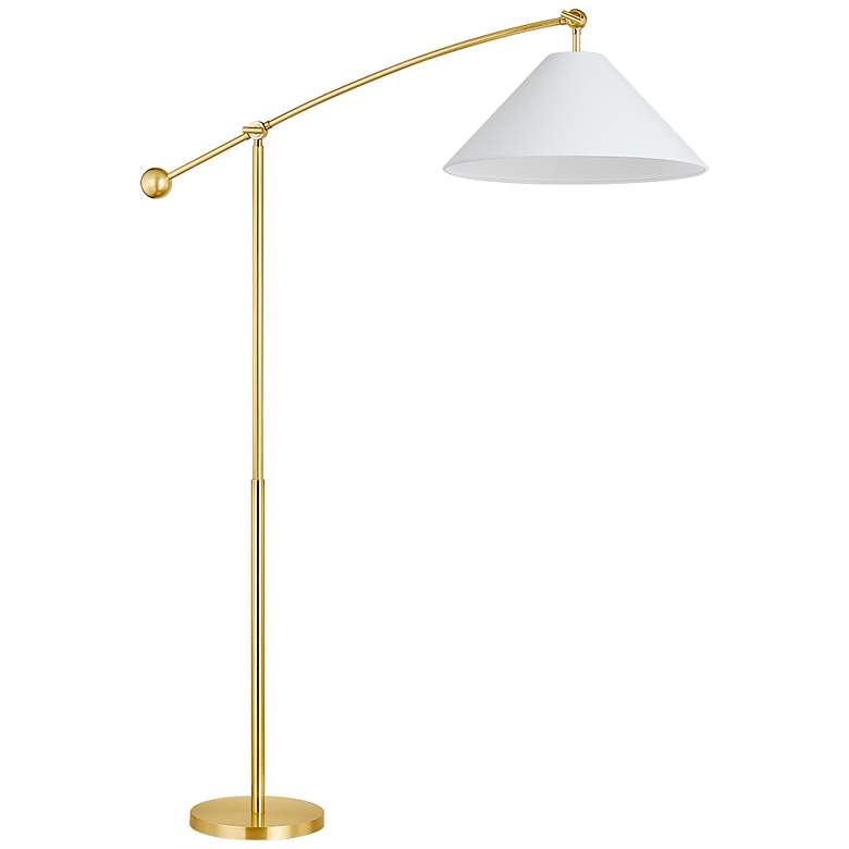 Image 1 Tali Roth - Mitzi Birdie 43.25 In 1 Lt Floor Lamp Aged Brass