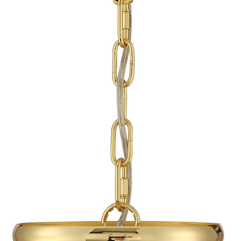 Image 4 Talia 22 1/4" Wide Gold and Crystal 13-Light Chandelier more views