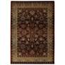 Taline Collection 53"x7&#39;6" Gold and Red Area Rug in scene