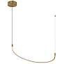 2_Talis 36 3/4" Wide Brushed Gold LED Linear Pendant