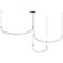 Talis 70 1/2" Wide Brushed Gold LED Multi-Light Pendant