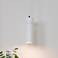 Tall Hourglass LED Pendant - Bisque - DB