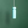 1_Tall Hourglass Pendant - Reflecting Pool