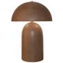Tall Kava 18.25" Tall Terra Cotta Ceramic Table Lamp