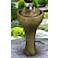 Tall Tree Frogs 43" High Relic Nebbia LED Outdoor Fountain