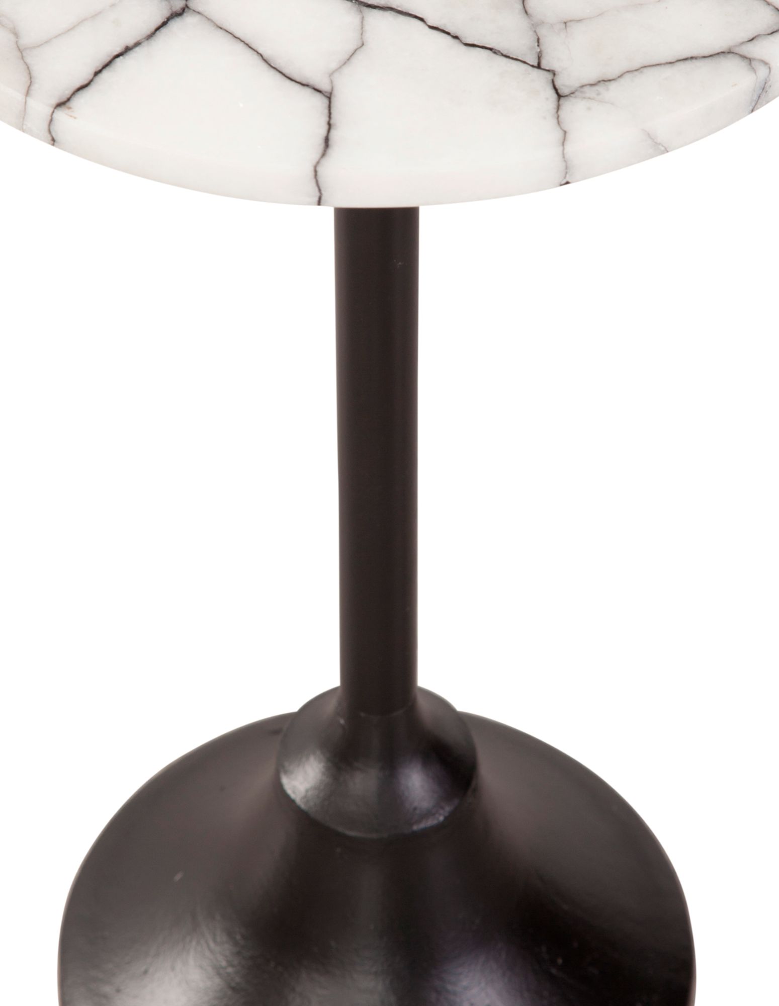 Image 3 Talley 22" Black and White Accent Table more views