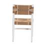 5_Talli Paper Loom and White Mahogany Wood Dining Chair more views