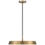 4_Tallinn 18" Wide Brushed Gold LED Pendant Light more views