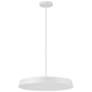 2_Tallinn 18" Wide Matte White LED Pendant Light more views