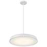 4_Tallinn 18" Wide Matte White LED Pendant Light more views