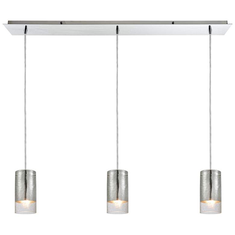 Image 1 Tallula 36" Wide 3-Light Pendant - Polished Chrome