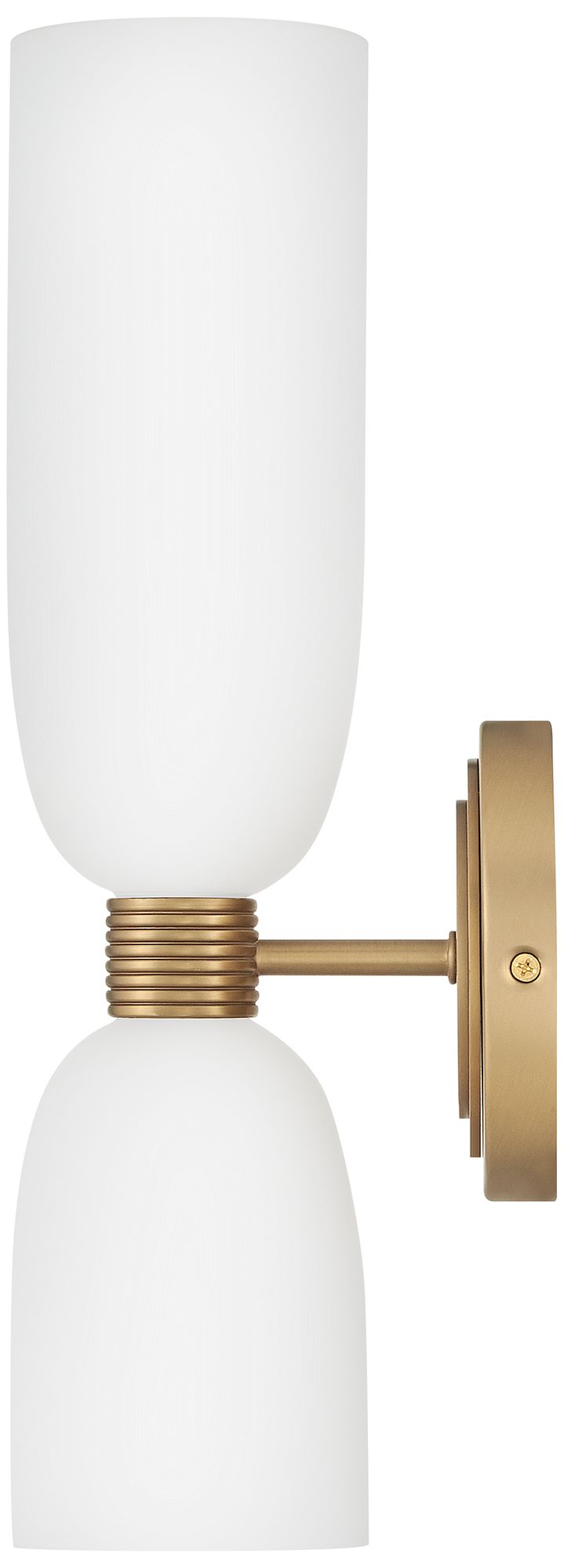 Tallulah 14 3/4"H Lacquered Brass 2-Light LED Wall Sconce