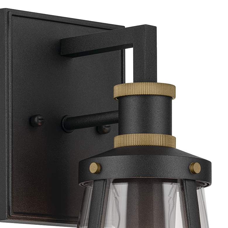Image 2 Talman Outdoor Wall 1Lt Textured Black more views