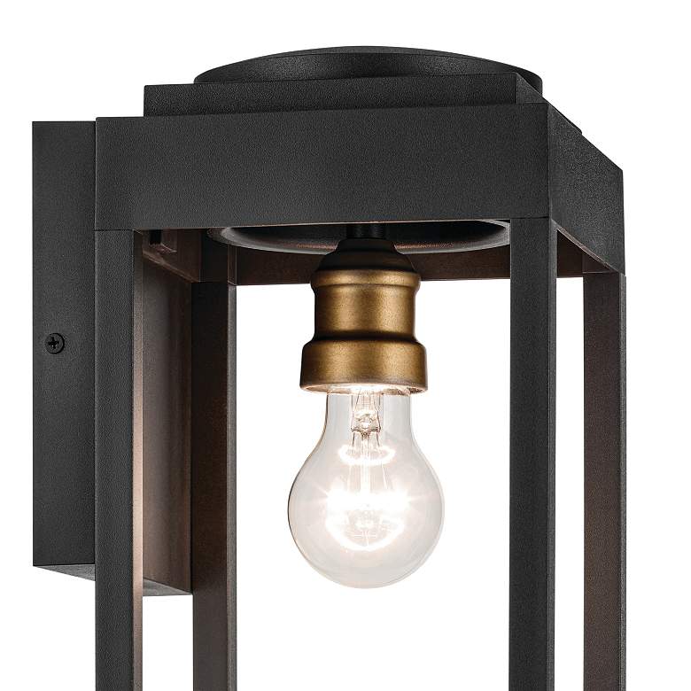 Image 3 Talman Outdoor Wall 1Lt Textured Black more views