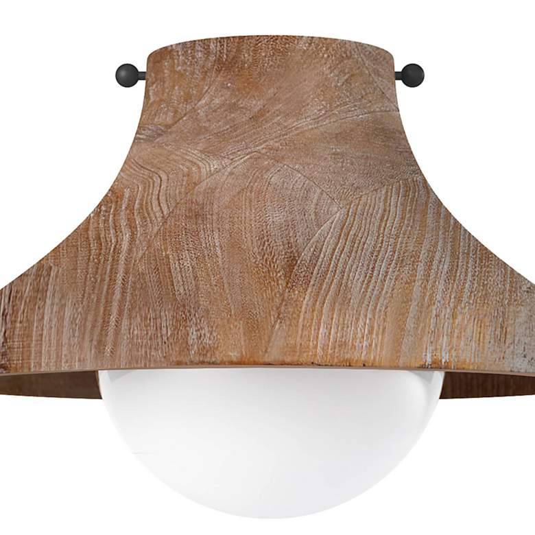 Image 3 Talon 51 1/4" Wide Natural Brass 3-Light Chandelier more views