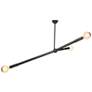 1_Talon 51 1/4" Wide Oil-Rubbed Bronze 3-Light Chandelier