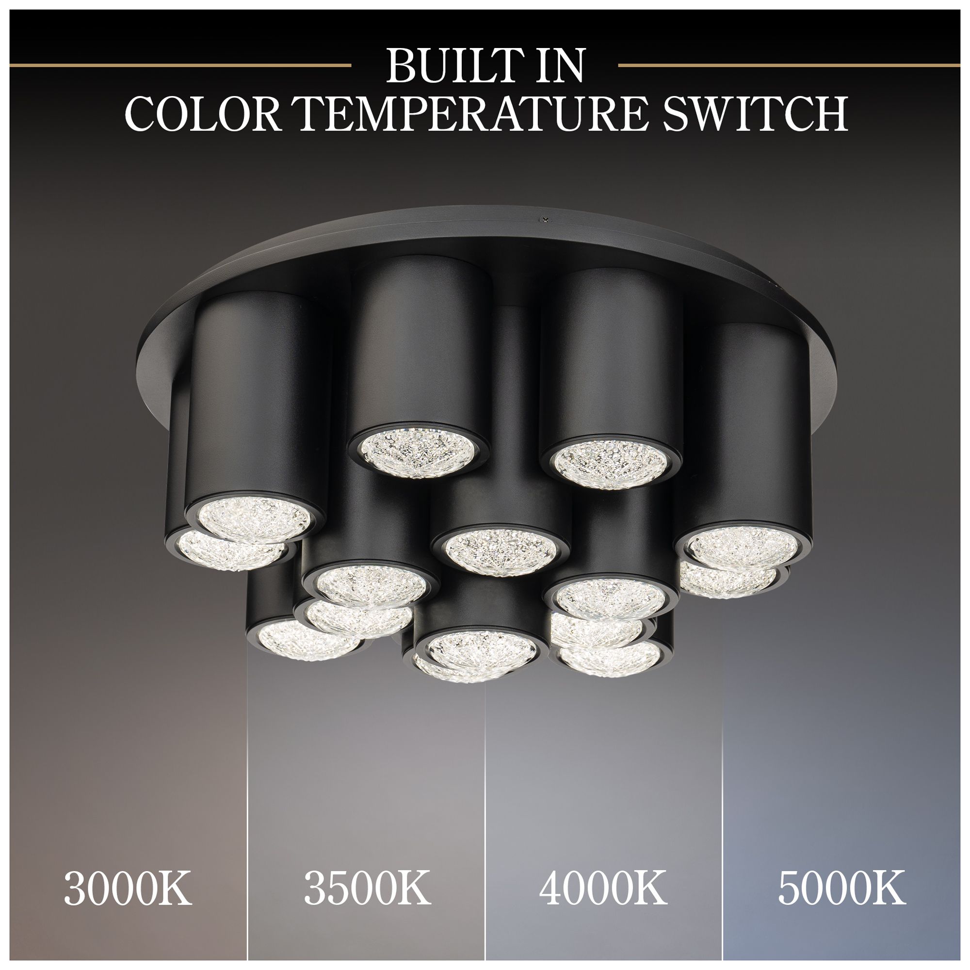 Image 5 Tamara 14 Light LED Flush Mount more views